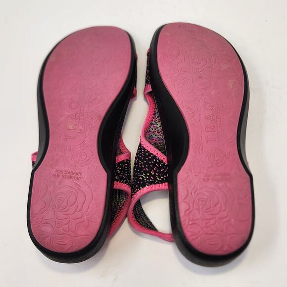 TRAQ by Alegria Qeen Funplex Pink Dream Knit Sport Sandals Size 38 US 8 Comfort - Picture 8 of 8